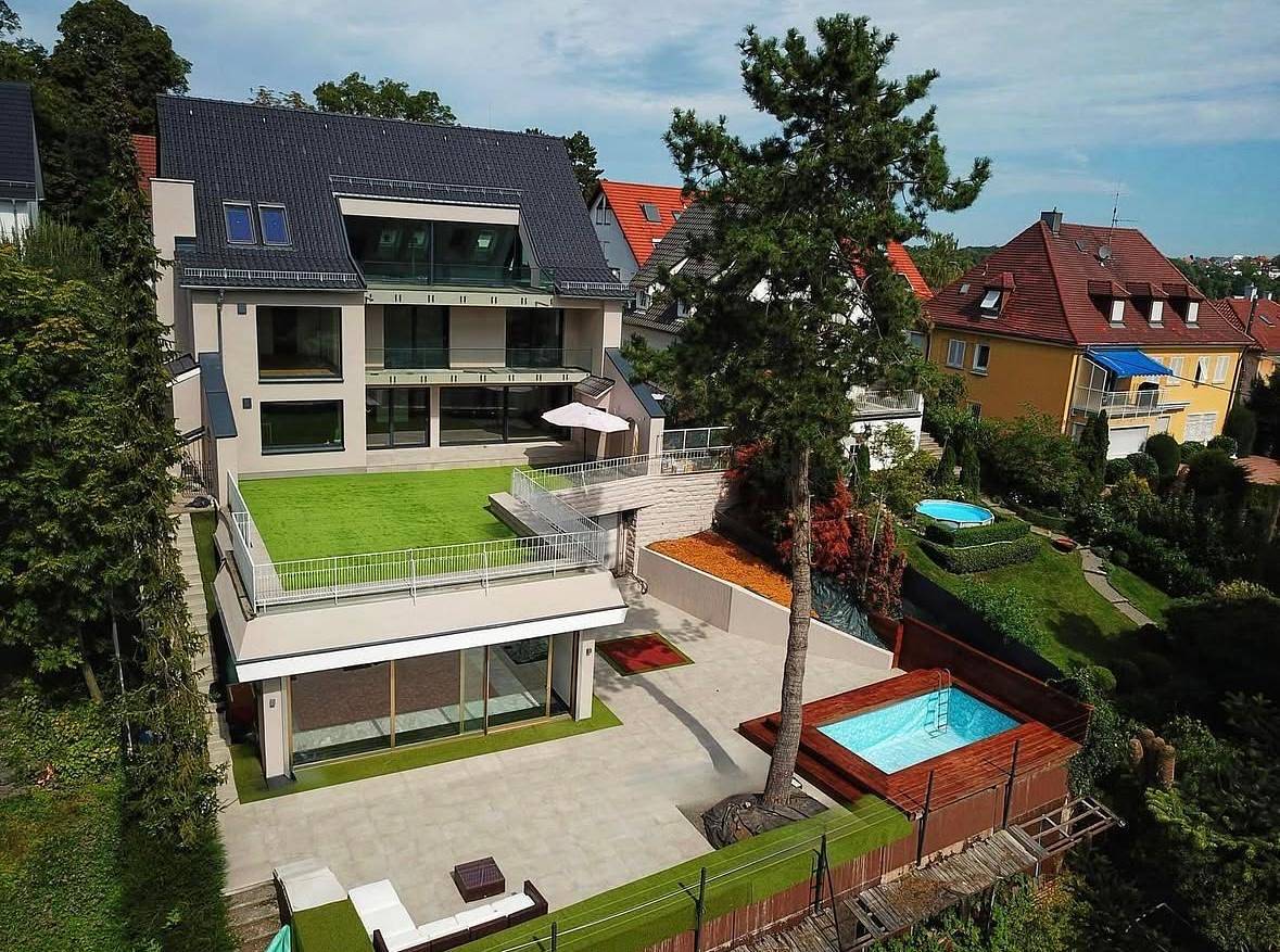 Bauprojekt BV Wildermuthweg 21, 70197 - Sanierung Villa KFW55